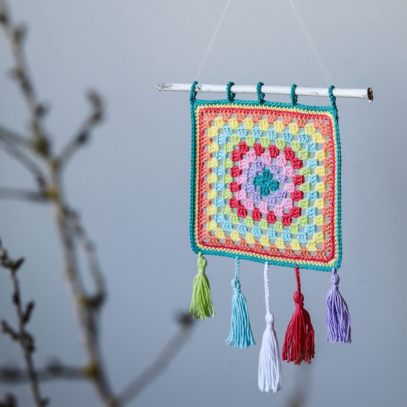 Gründl Amigurumi Crochet Set II, Cotton, Multi-Colour, 19.5 x 18