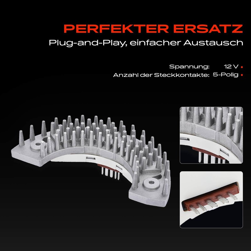 Frankberg Blower Regulator Serial Resistor Control Unit Compatible with 307