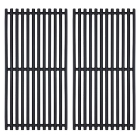 463241013 463241014 Grates Replacement Parts for Charbroil 2 Burner Gas Grill Grates 463270615 463270613 463270614 T-22D 80021355 463270612 Cooking Grates Tru Infrared Performance Cast Iron Grids