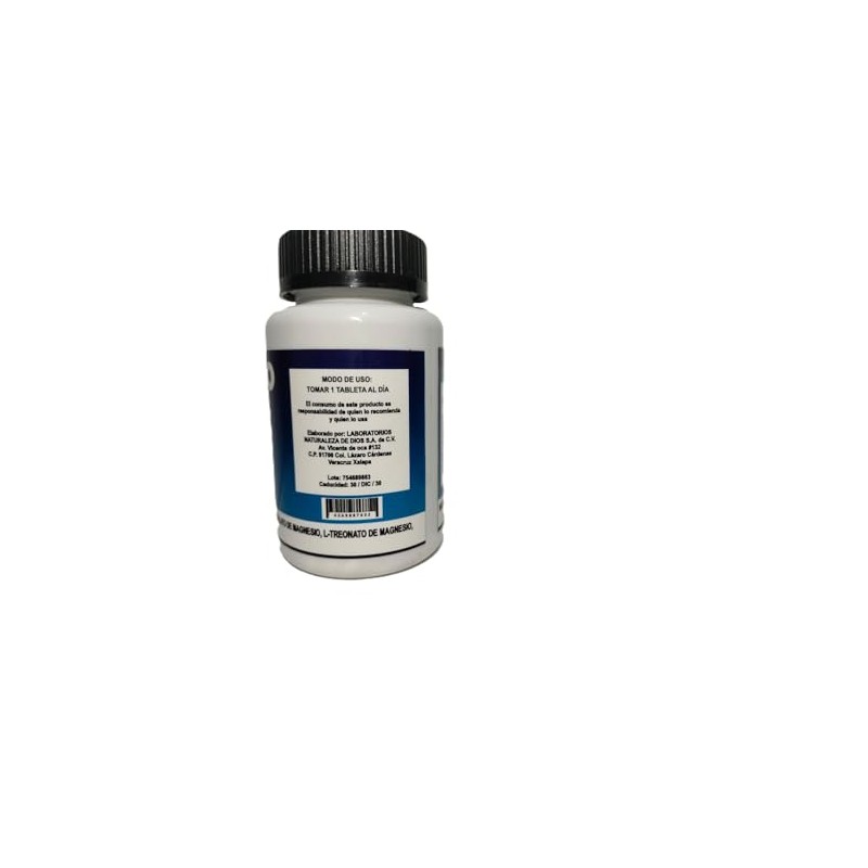 Magnesio Complex, 8 Elementos, Citrato, Gluconato, Oxido, Malato, L-Treonato, Taurato