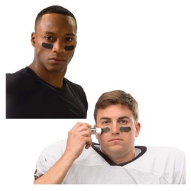 Mueller No Glare Glare-Reducing Sticks and Strips: 12 Strips (Black)