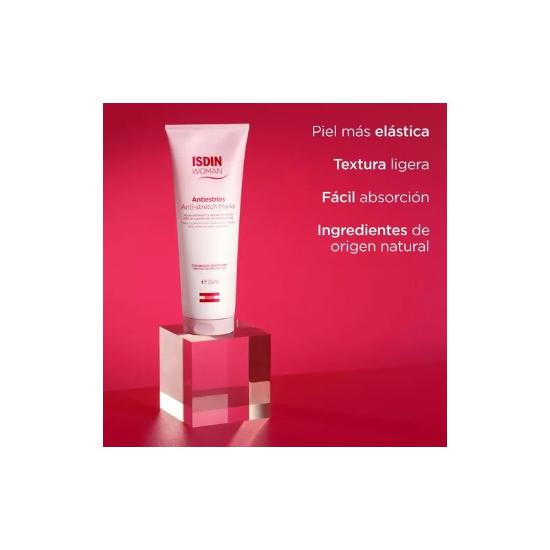 IIsdin Woman Crema Antiestrías 250ml Tipo de envase Tubo-J