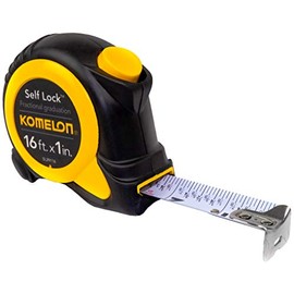 Komelon SL29116 Self Lock Speed Mark 16-Foot Power Tape