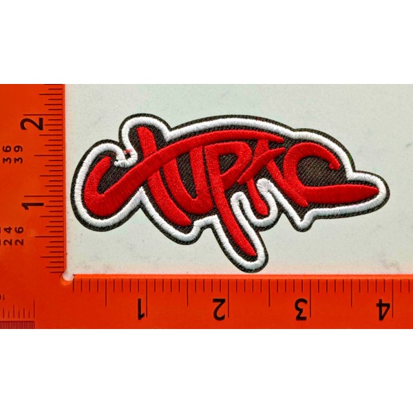 Unbranded Tupac Patch 2Pac Embroidered Iron-On Hip Hop Rap Music