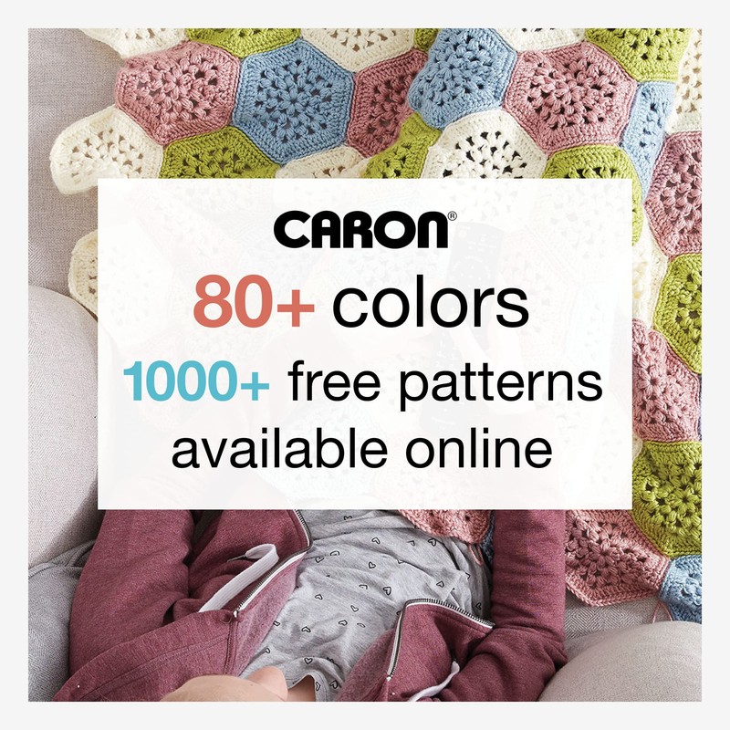 Caron Simply Soft Sunshine Yarn - 3 Pack of 170g/6oz
