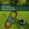 Kubedor 1/2" x 108.3" Riding Mower 46-inch Deck Kevlar Belt