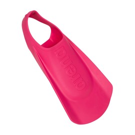 arena Unisex Kids Junior Swim Training Fins for Lap Swimming, Open Heel and Hydrodynamic Slits, Pink, Size 12.5-13.5 US, 30-31