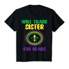Kids Will Trade Sister For Beads Funny Mardi Gras Family