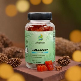 Collagen Peptide Gummies - Collagen Peptides for Skin Healthcare | Dietary Edible Natural Supplement