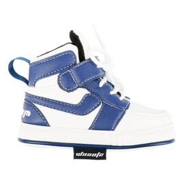 AMLESO Golf Blade Putter Cover Embroidered Pu Leather Headcovers Funny Shoe Shaped Fit All Brands, Blue White