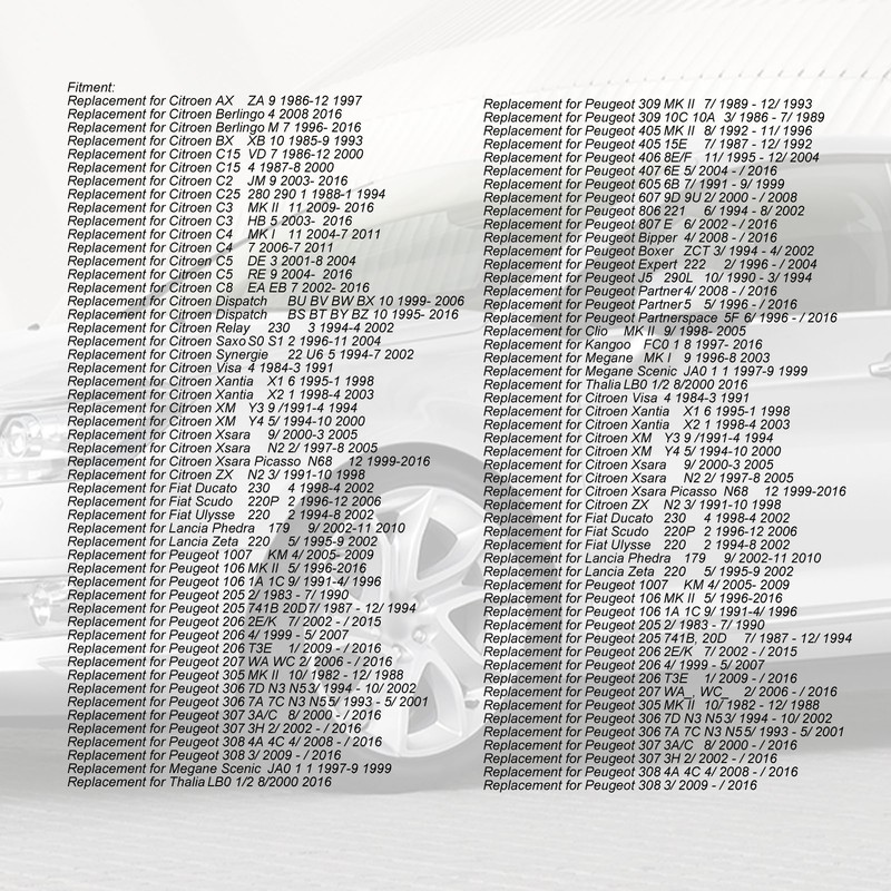 Speed Sensor Transmission Odometer Sensor 616070 with Gear Replacement for