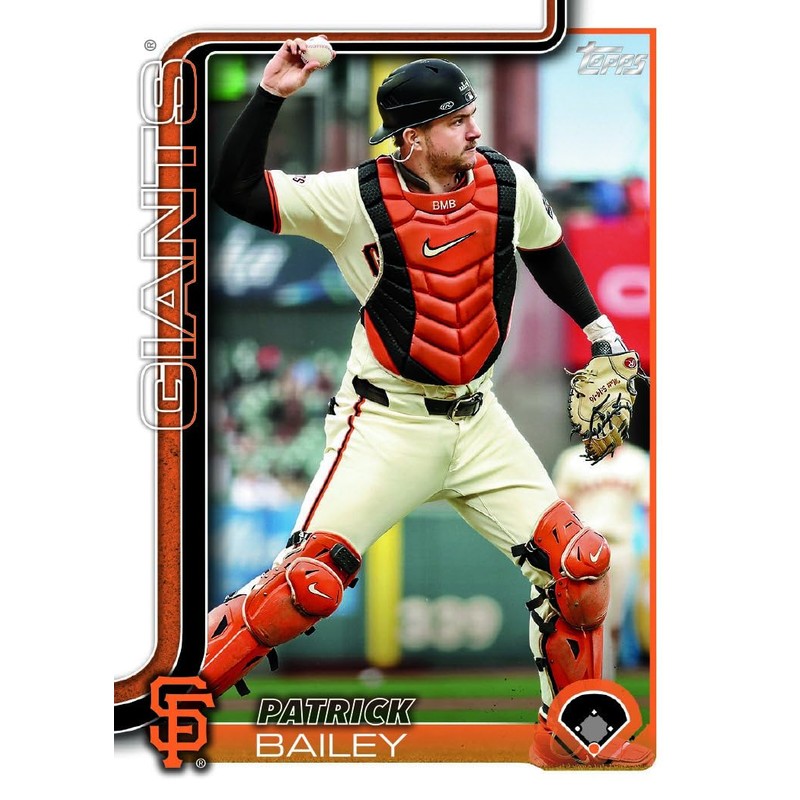 2025 Topps Series 1 San Francisco Giants Baseball Card Team