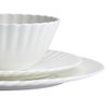 Mikasa Isadora Scalloped Bone China Lightweight Chip Resistant 12 Piece