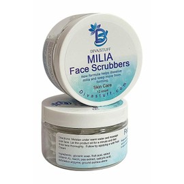 Diva Stuff Milia Facial Treatment Bundle, Helps Dissolve and Reduce Milia, 4 pc