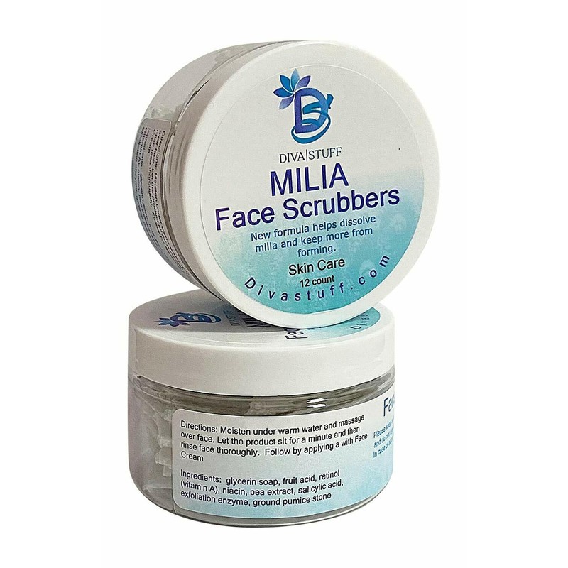 Diva Stuff Milia Facial Treatment Bundle, Helps Dissolve and Reduce