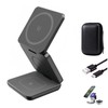 Clean Desk Wireless Charger 3 in 1 Wireless Charging Station