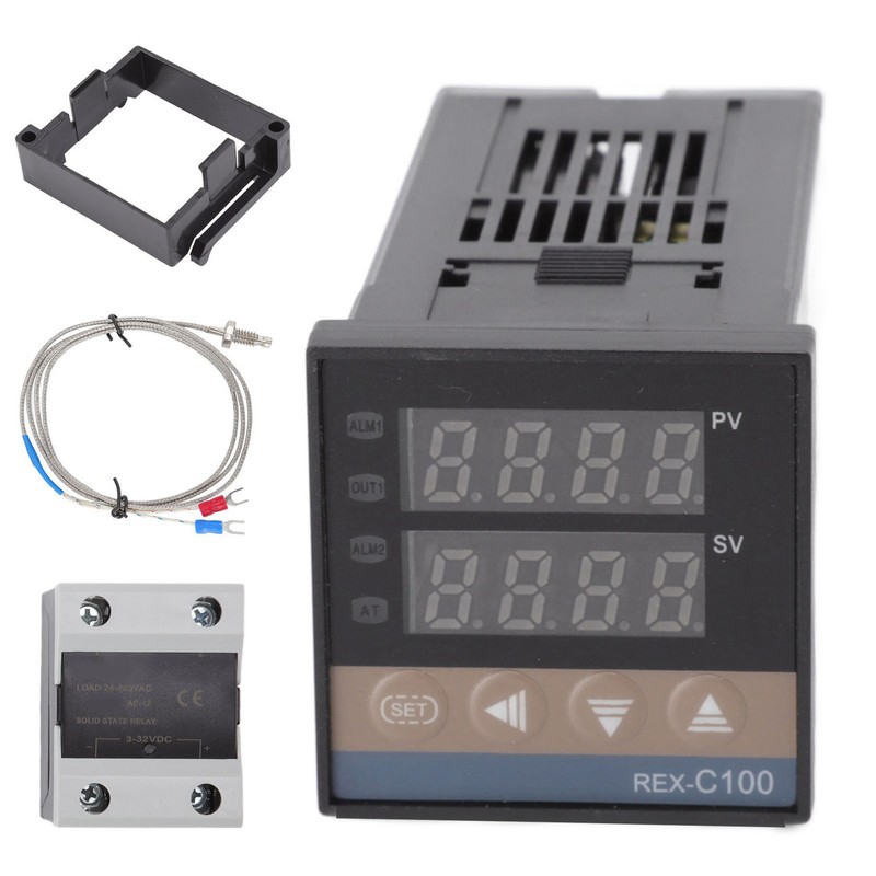PID Thermostat Temperature Controller Set 0‑400℃ Chicken House Temperature Controller
