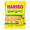 Haribo Gummy Candy, Ginger Lemon, 4 Ounce