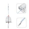 OHPHCALL 5pcs Stainless Steel Bait Cage Lure Trap for Freshwater