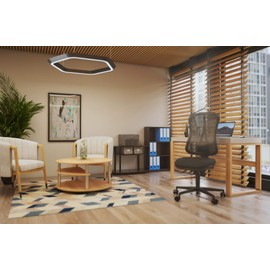 Furinno Furinno Basic 3-Tier Bookcase Storage Shelves, Dark Brown