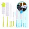 axie Set 5 Cepillo Limpieza Botellas Vasos Biberones Popotes
