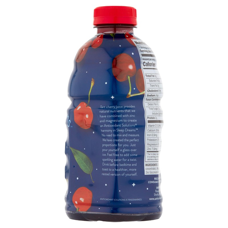 Antioxidant Solutions Sleep Dreams - 100% Tart Cherry Juice with