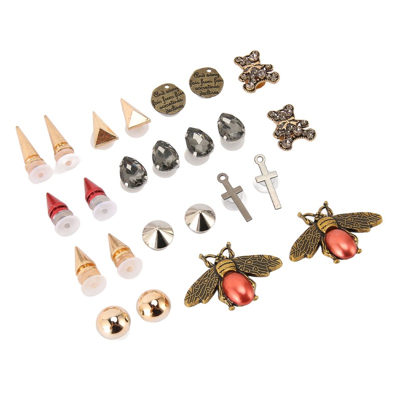 Decorative Shoe Clips Fashionable Shiny Elegant Removable Shoe Decoration Accessory