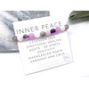 Inner Peace Crystal Bracelet - Crystals for Peace of Mind