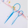 1Set(2pcs) Plastic Magic Hair Braid Ponytail Maker Clip Tool Simple