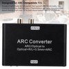 HD MI A R C Audios Extractor, DAC Converter 192KHz