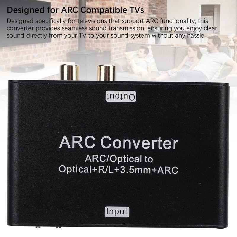 HD MI A R C Audios Extractor, DAC Converter 192KHz