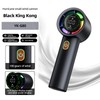 Portable Handheld Fan with LED Display, Digital Power Indicator, USB