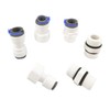 Qrity RO Water Filter Fitting, 1/2 Inch Male Thread to