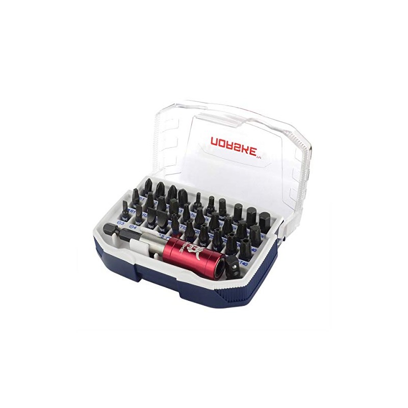 Norske Tools NIBPI702 32pc Impact Torsion Screwdriver Bit Set including