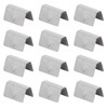 12pcs Stainless Steel Wind and Rain Deflector Clips for HEKO