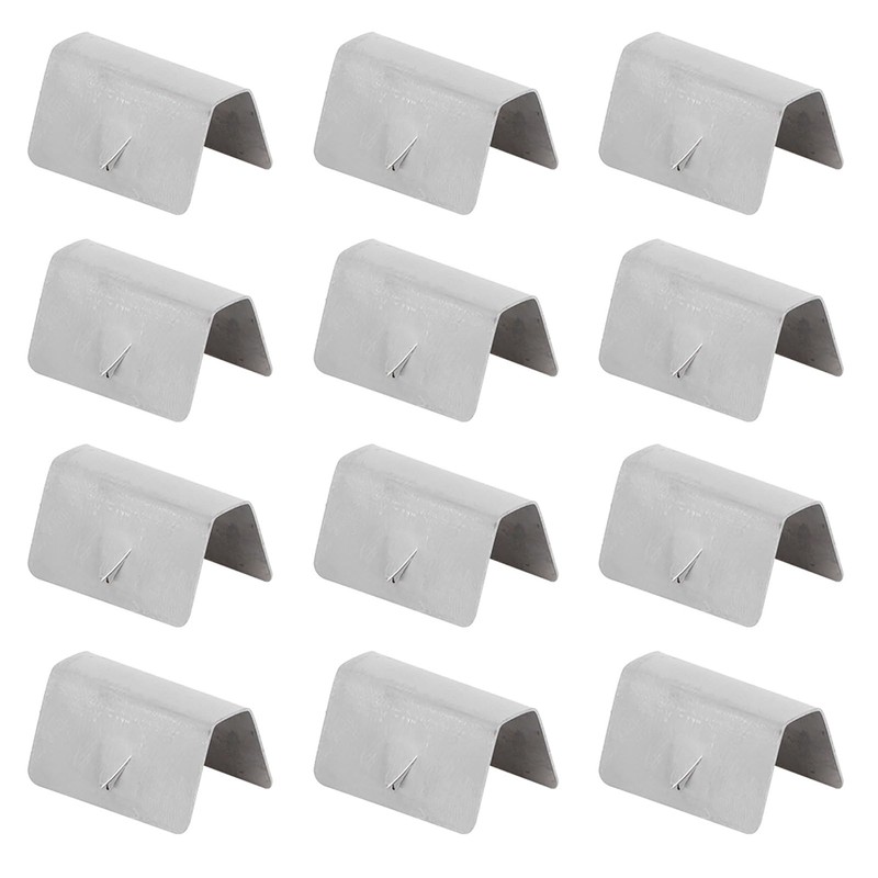 12pcs Stainless Steel Wind and Rain Deflector Clips for HEKO