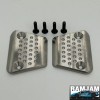 RamJam Racing Arrma Limitless v1 Titanium Rear Skid Plate Set