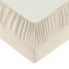 Moonlight Bedding King Size Brushed Polyester Fitted Sheet, 152 x