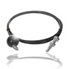 Drahtseile24 Steel Cable Coated for Fitness Equipment with Eyelet and