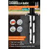 4smile In-ground umbrella base - In Ground umbrella holder, stainless