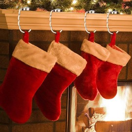 Luabue 5Pcs Handbag Hooks for Tables Purse Hook Foldable Bag Holder for Table Portable Handbag Hangers & Hooks for Women Girls Gifts 5 Mixed Styles