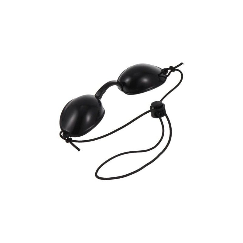 DOITOOL 2pcs Adjustable Safety Goggle for Eye Patch for Sunbathing
