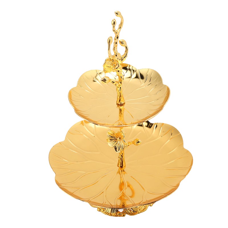 2 Layer Cupcake Stand European Style Gold Cupcake Stand Easy