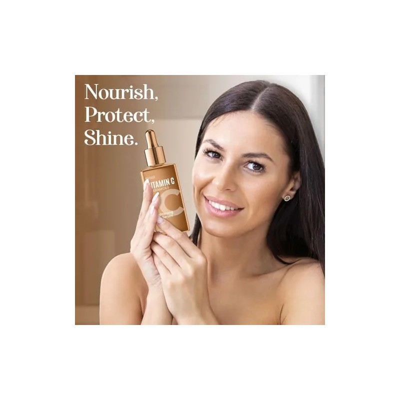 Vitamin C & Ceramides 2-in-1 Serum - & Priming, Anti-aging,