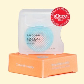Cocofloss Cara Cara Orange Dental Floss - Variant: Spool and Dispenser