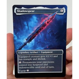 Shadowspear Proxy Card with Custom designed art