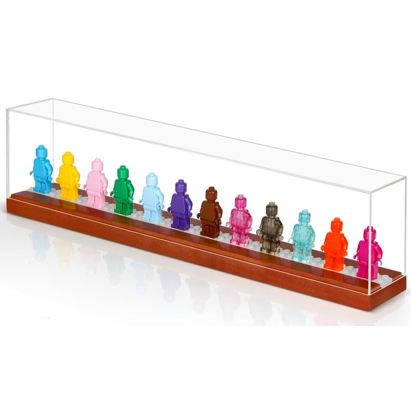ULTRGEE Display Case Compatible with Mini Action Figures, Shelf Display