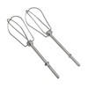 Mxfans Silver Hand Mixer for Home Kitchen Blending Smoothies Shakes