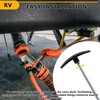 BKIFU RV Sewer Waste Valve Extension Rod 7"&10",rv Black Tank