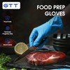 GTT Nitrile Disposable Gloves, 100 Count - BBQ, Tattoo, Hair